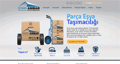 Desktop Screenshot of izmirambar.org